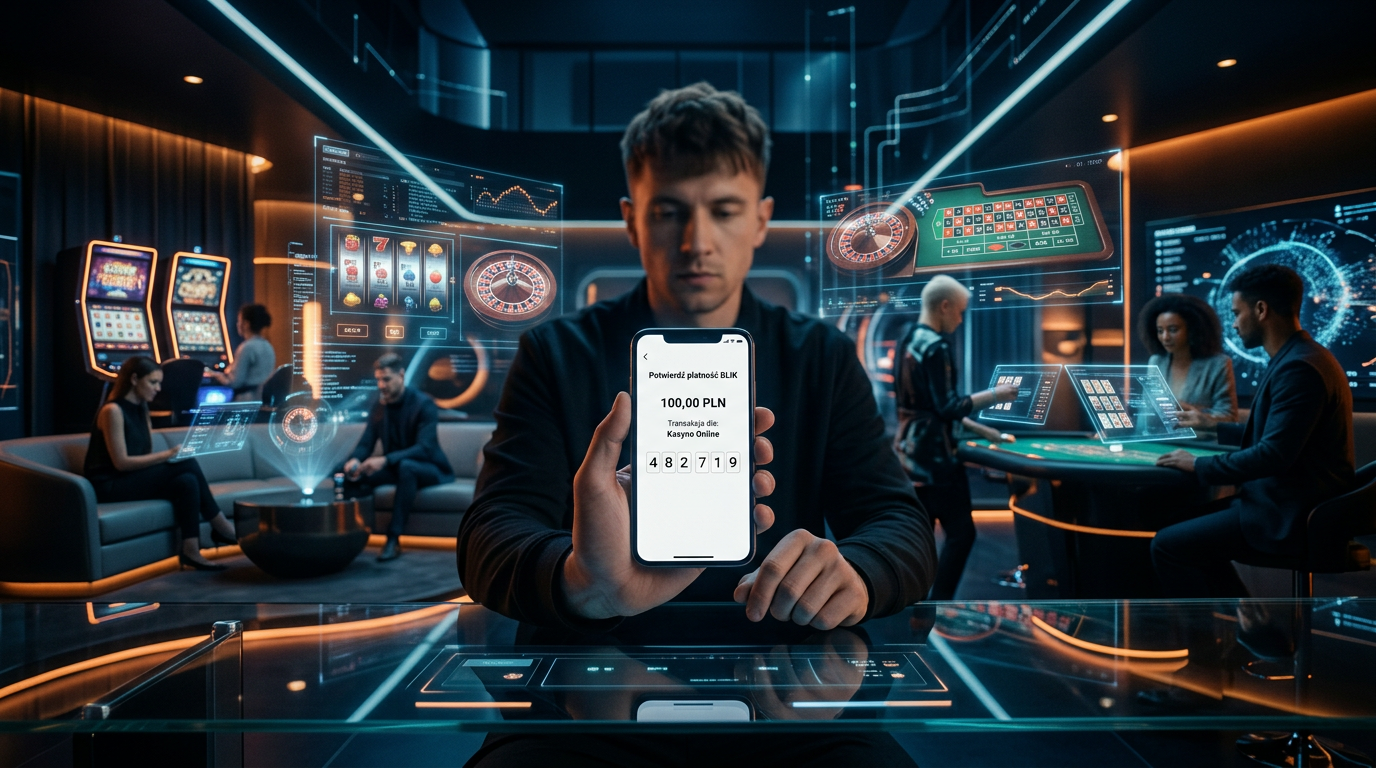 Futurystyczne kasyno online z płatnością BLIK w 2026 roku